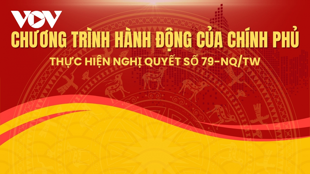 Chương trình hành động của Chính phủ thực hiện Nghị quyết số 79-NQ/TW